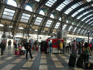 interno stazione Centrale di Milano