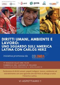 Diritti umani, ambiente e lavoro: uno sguardo sull'America Latina con Carlos Herz
