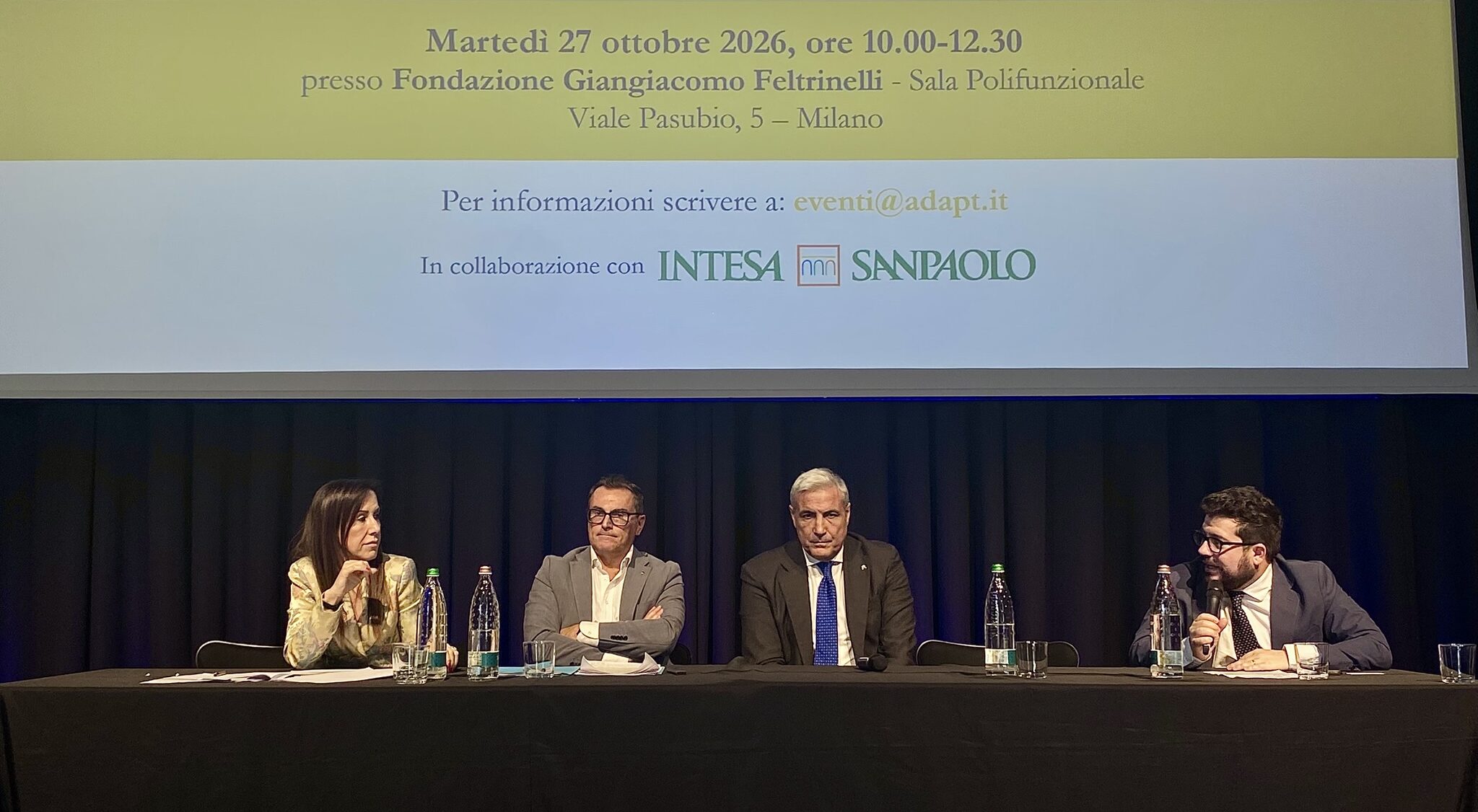 Fabio Nava CISL Lombardia al convegno ADAPT sul welfare contrattuale a Milano