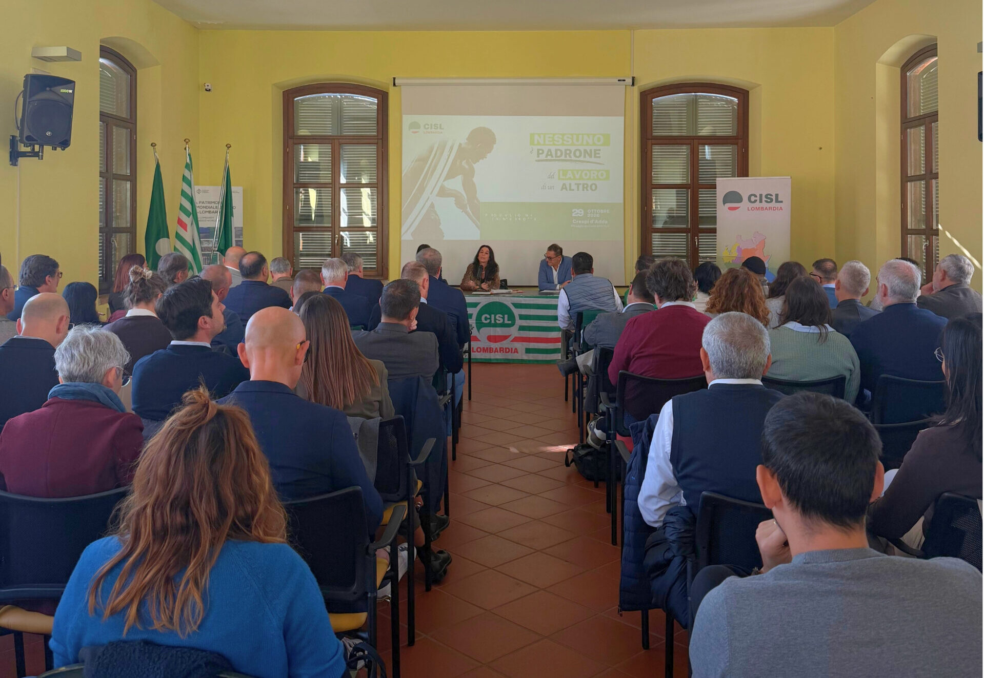 A Crespi d’Adda Fabio Nava richiama imprese e sindacato a rafforzare la tutela dei lavoratori negli appalti e nelle filiere produttive